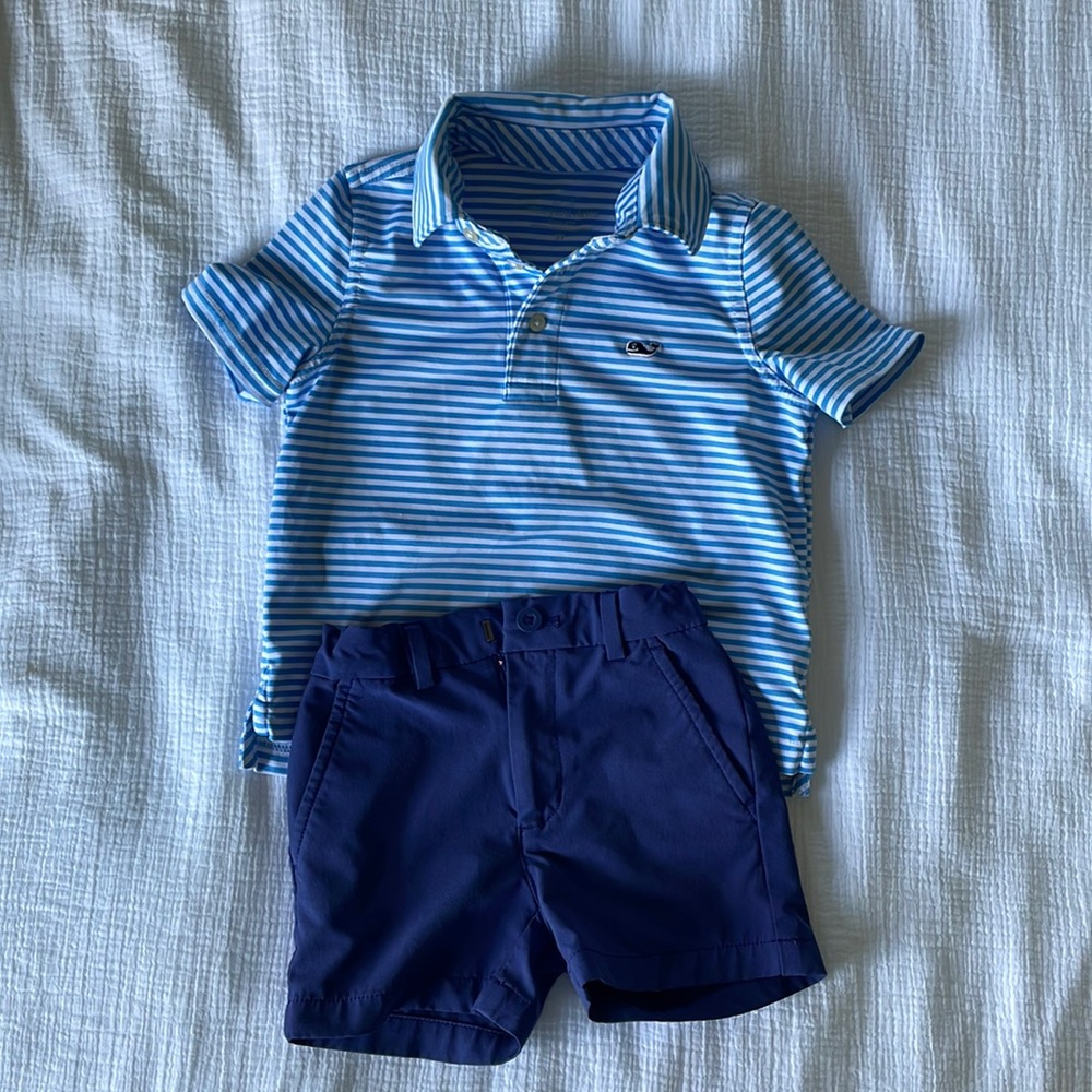Vineyard Vines polo/shorts